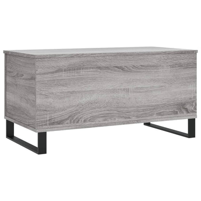 Couchtisch Grau Sonoma 90x44,5x45 cm Holzwerkstoff