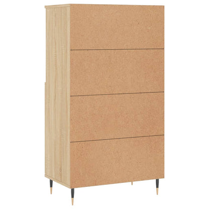 Highboard Sonoma-Eiche 60x36x110 cm Holzwerkstoff