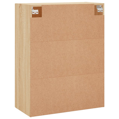 Wandschrank Sonoma-Eiche 69,5x34x90 cm Holzwerkstoff