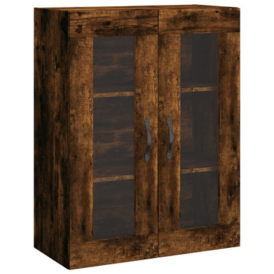 Wandschrank Räuchereiche 69,5x34x90 cm Holzwerkstoff