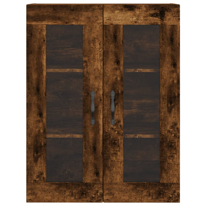 Wandschrank Räuchereiche 69,5x34x90 cm Holzwerkstoff