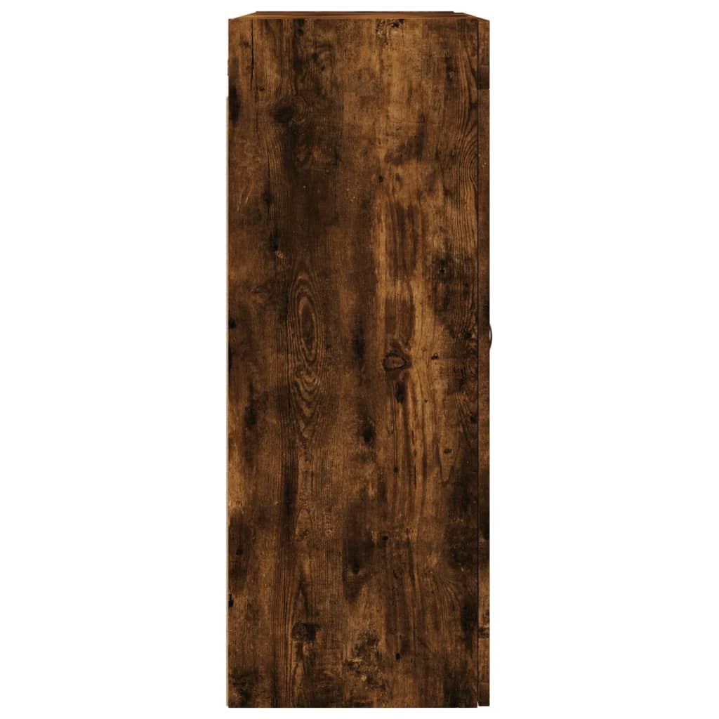 Wandschrank Räuchereiche 69,5x34x90 cm Holzwerkstoff