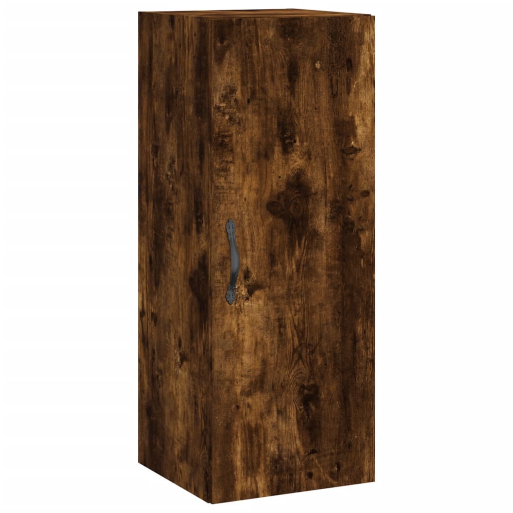 Wandschrank Räuchereiche 34,5x34x90 cm Holzwerkstoff