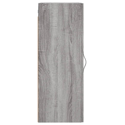 Wandschrank Grau Sonoma 34,5x34x90 cm Holzwerkstoff