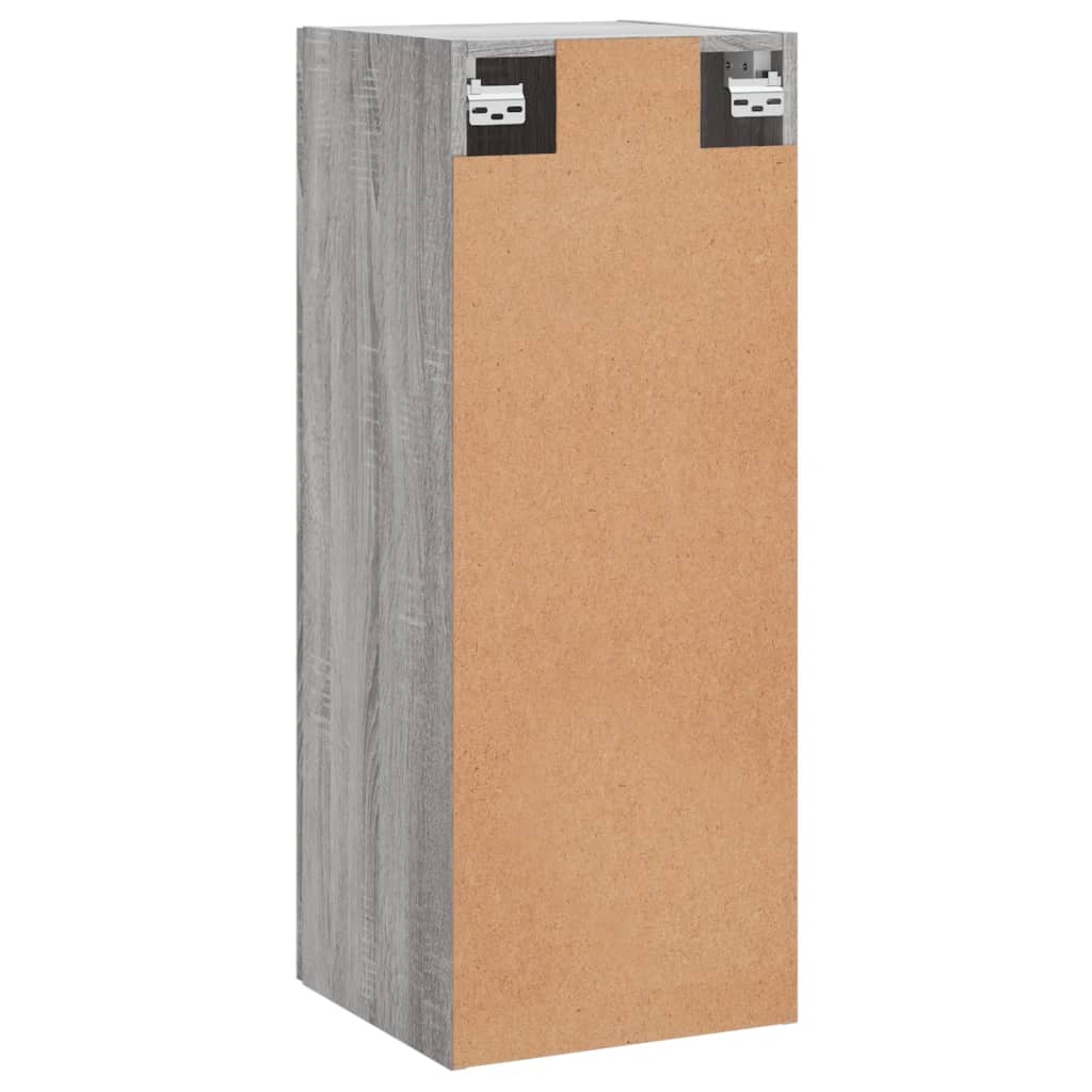 Wandschrank Grau Sonoma 34,5x34x90 cm Holzwerkstoff