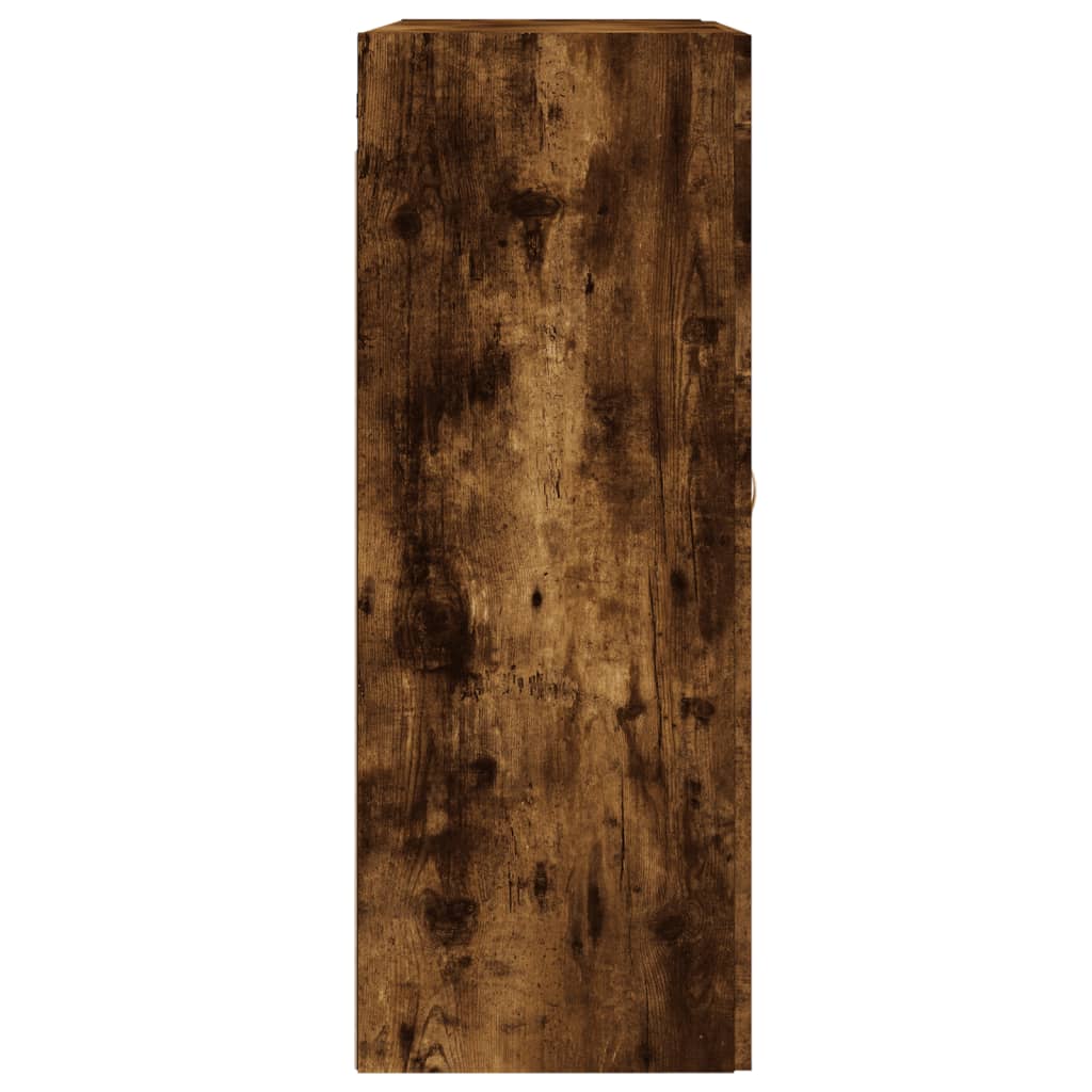 Wandschrank Räuchereiche 69,5x34x90 cm Holzwerkstoff