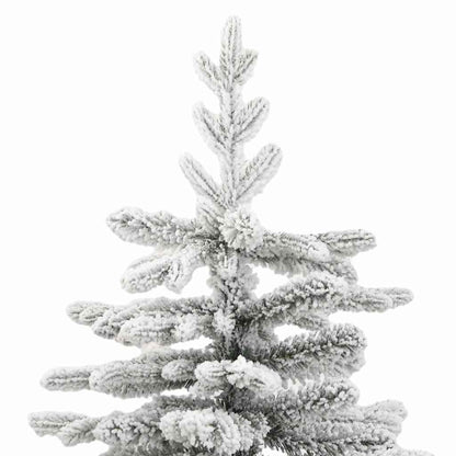 Albero di Natale artificiale, pieghevole, innevato, 180 cm