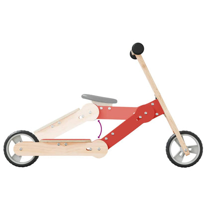 Kinderroller 2-in-1 Rot