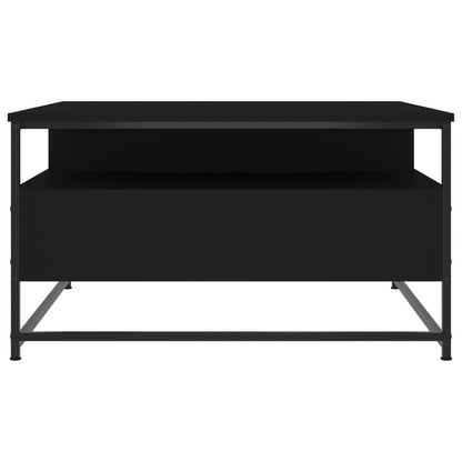 Couchtisch Schwarz 80x80x45 cm Holzwerkstoff