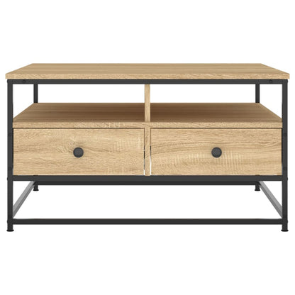 Couchtisch Sonoma-Eiche 80x80x45 cm Holzwerkstoff