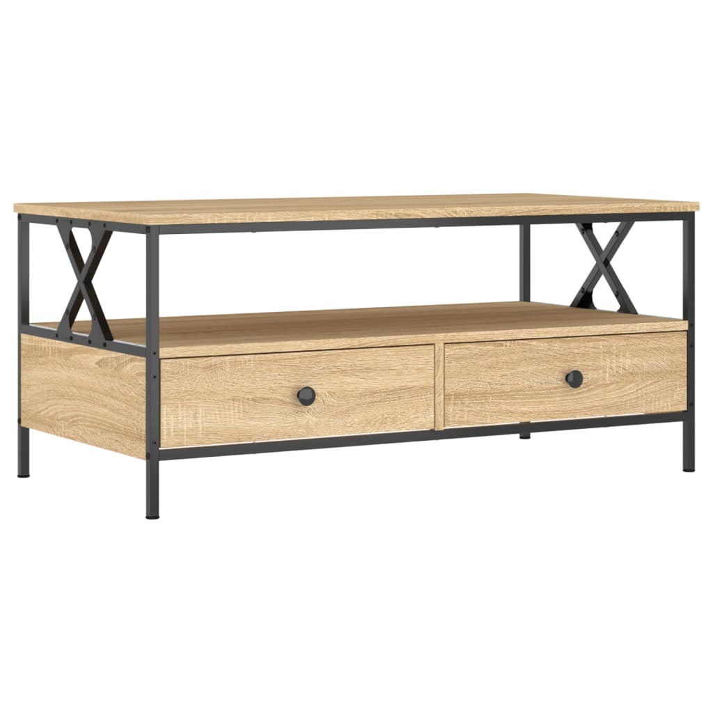 Couchtisch Sonoma-Eiche 100x51x45 cm Holzwerkstoff