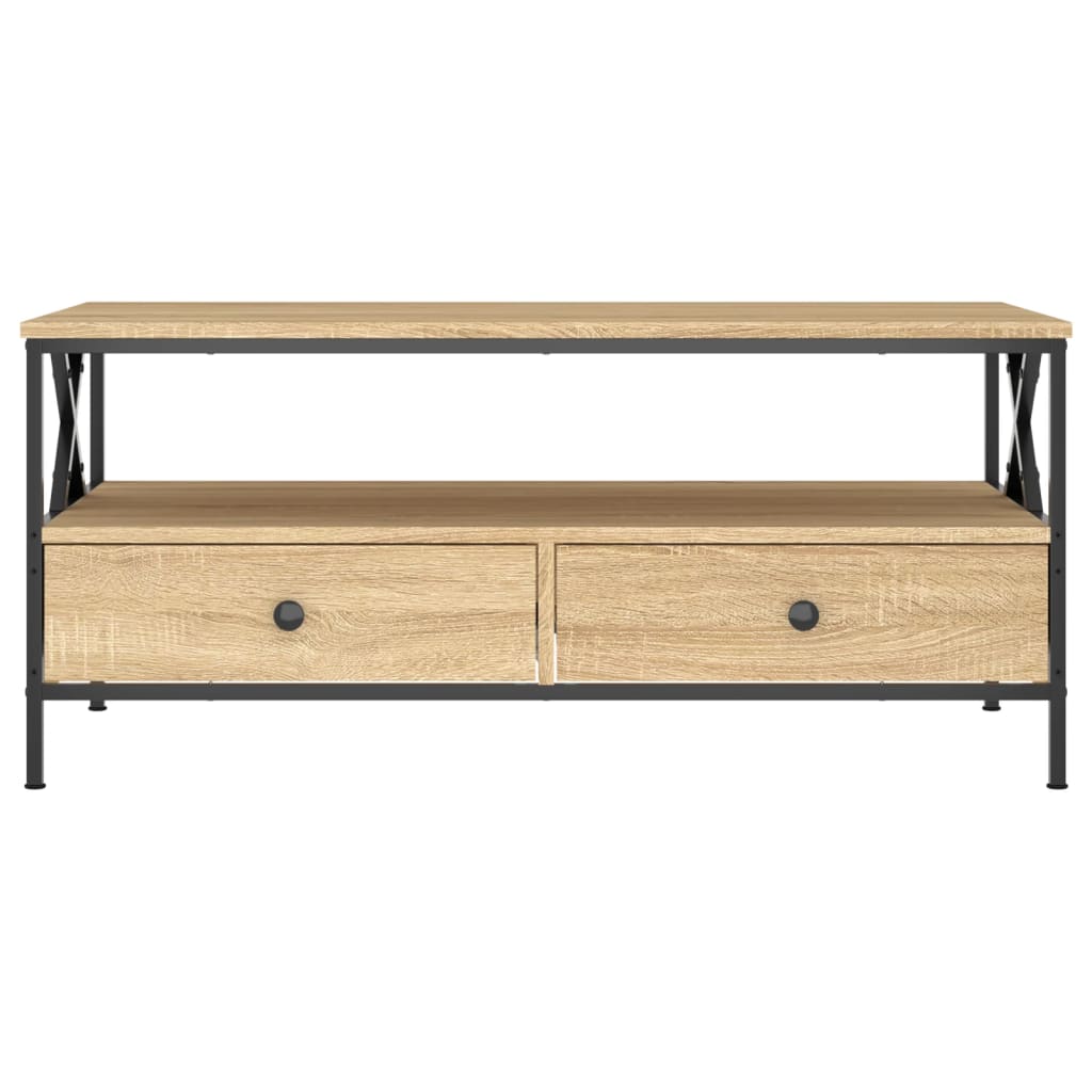 Couchtisch Sonoma-Eiche 100x51x45 cm Holzwerkstoff