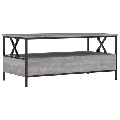 Couchtisch Grau Sonoma 100x51x45 cm Holzwerkstoff