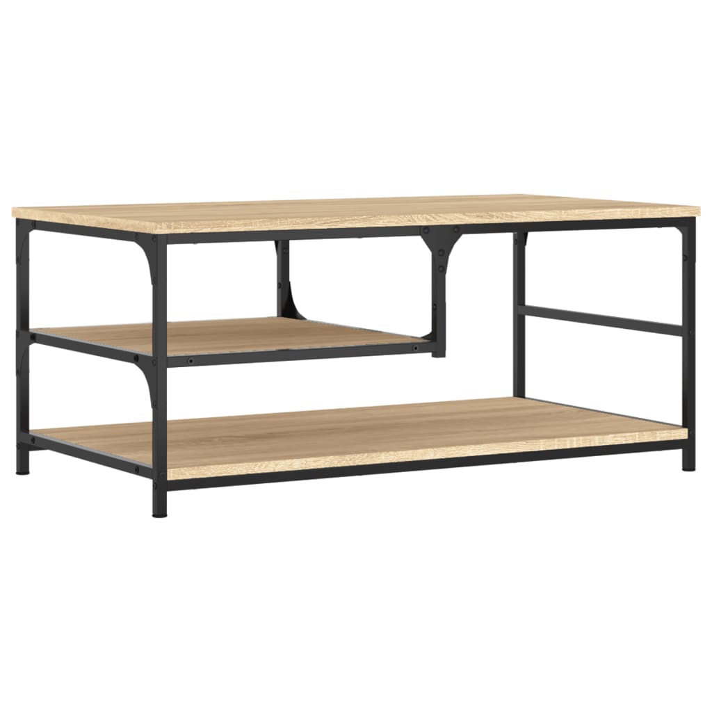 Couchtisch Sonoma-Eiche 90x49x40 cm Holzwerkstoff