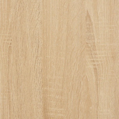 Wandregal 3 Fächer Sonoma-Eiche 80x21x78,5 cm Holzwerkstoff