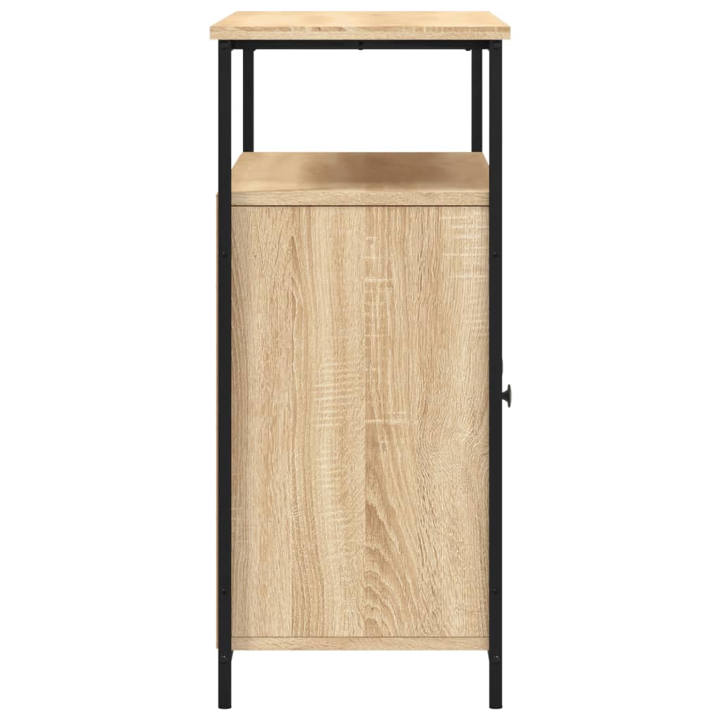 Sideboard Sonoma-Eiche 100x35x80 cm Holzwerkstoff