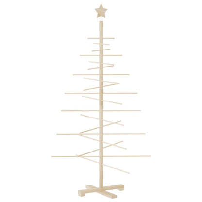 Weihnachtsbaum Holz zum Schmücken 150 cm Massivholz Kiefer