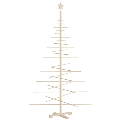 Weihnachtsbaum Holz zum Schmücken 180 cm Massivholz Kiefer