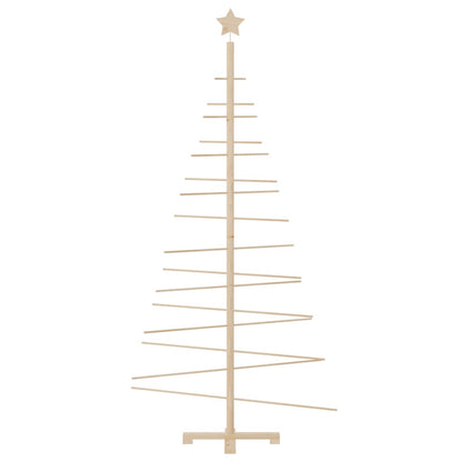 Weihnachtsbaum Holz zum Schmücken 180 cm Massivholz Kiefer