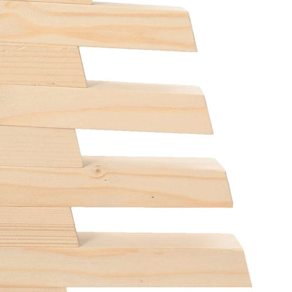 Albero di Natale in legno per decorazione, 60 cm, legno di pino massiccio