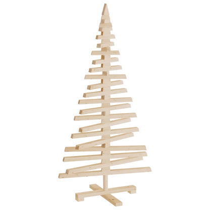 Weihnachtsbaum Holz zum Schmücken 120 cm Massivholz Kiefer