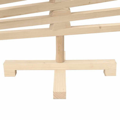 Weihnachtsbaum Holz zum Schmücken 120 cm Massivholz Kiefer