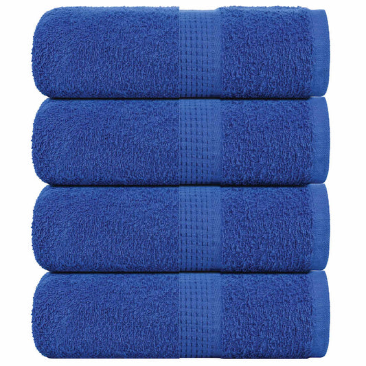 Seiftücher 4 Stk. Blau 30x30 cm 360 g/m² 100% Baumwolle