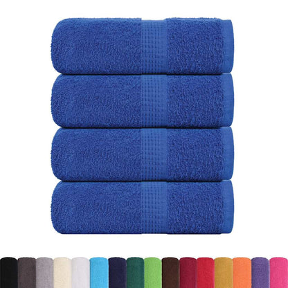 Seiftücher 4 Stk. Blau 30x30 cm 360 g/m² 100% Baumwolle