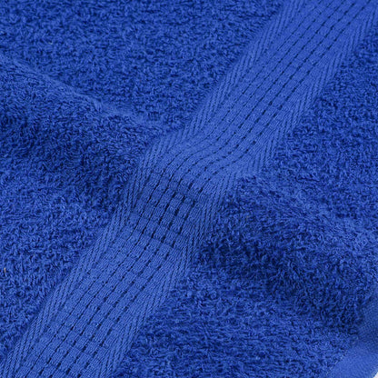 Duschtücher 10 Stk. Blau 70x140 cm 360 g/m² 100% Baumwolle