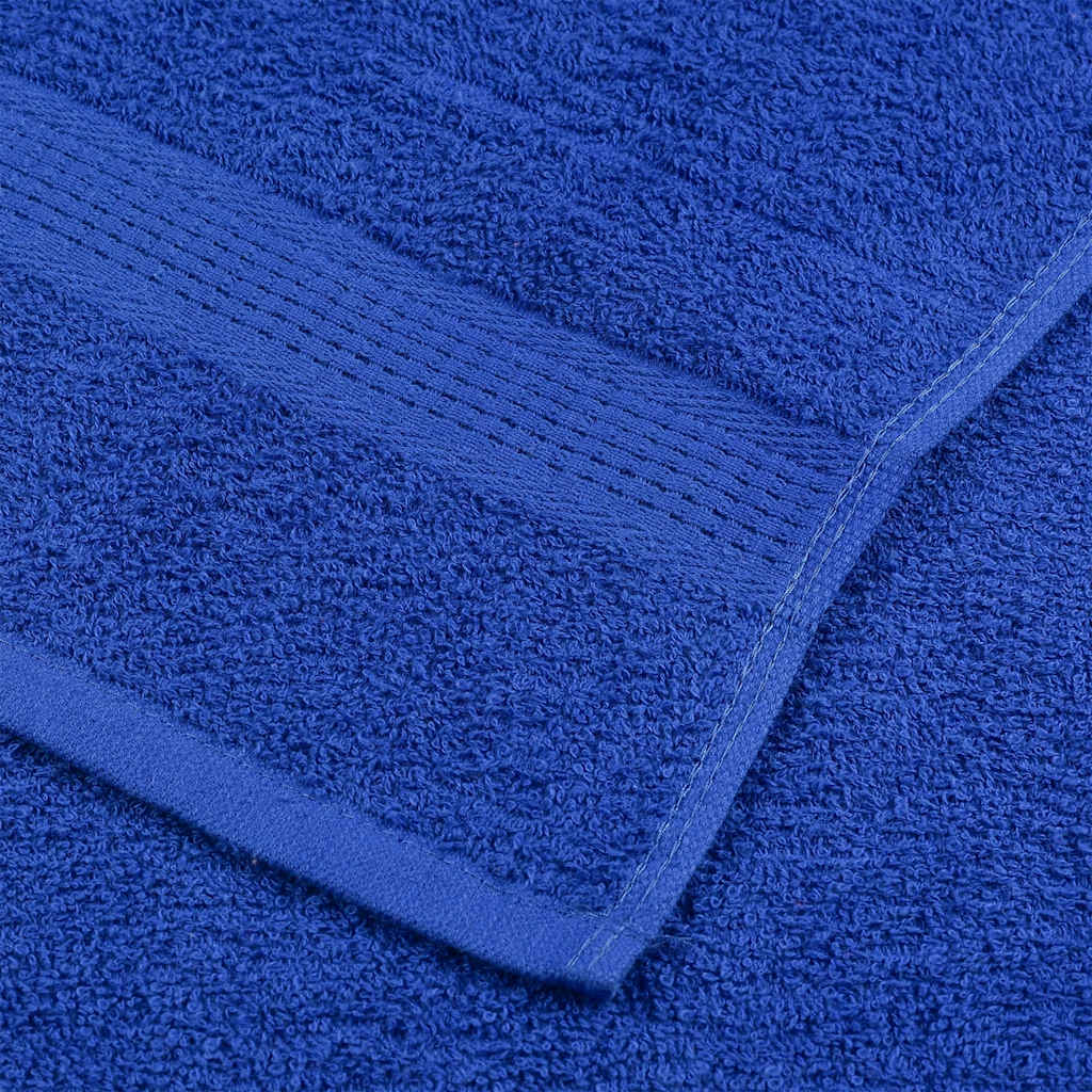 Saunatücher 4 Stk. Blau 80x200 cm 360 g/m² 100% Baumwolle