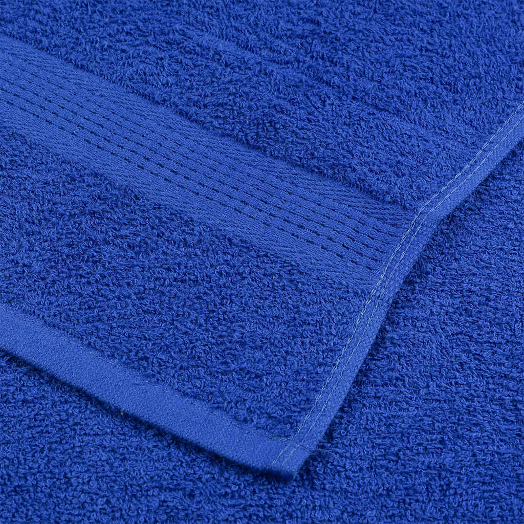 Saunatücher 10 Stk. Blau 80x200 cm 360 g/m² 100% Baumwolle