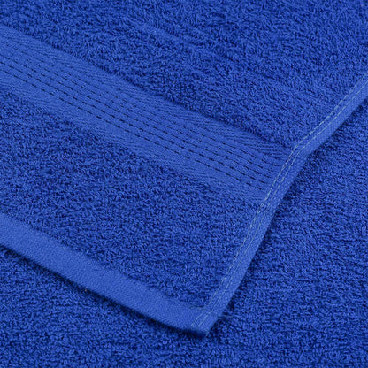 Saunatücher 10 Stk. Blau 80x200 cm 360 g/m² 100% Baumwolle