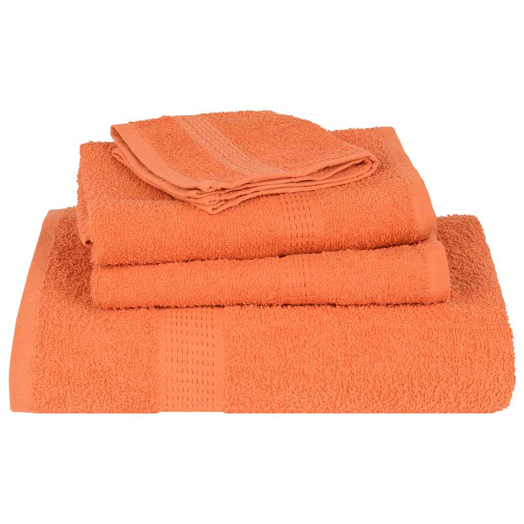 Gästetücher 10 Stk. Orange 30x50 cm 360 g/m² 100% Baumwolle