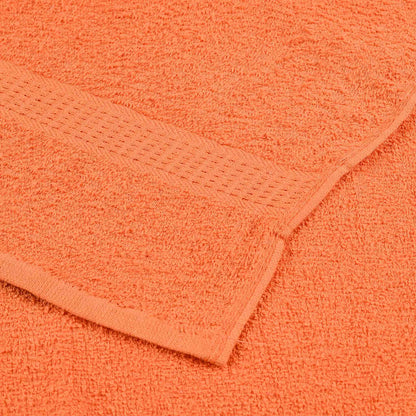 Duschtücher 10 Stk. Orange 70x140 cm 360 g/m² 100% Baumwolle