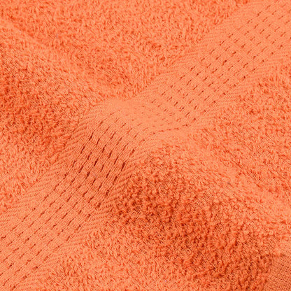 Duschtücher 10 Stk. Orange 70x140 cm 360 g/m² 100% Baumwolle