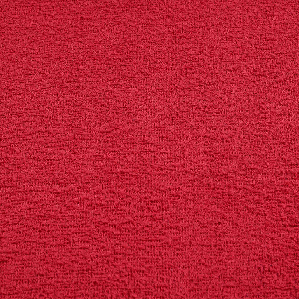 Seiftücher 10 Stk. Rot 30x30 cm 360 g/m² 100% Baumwolle