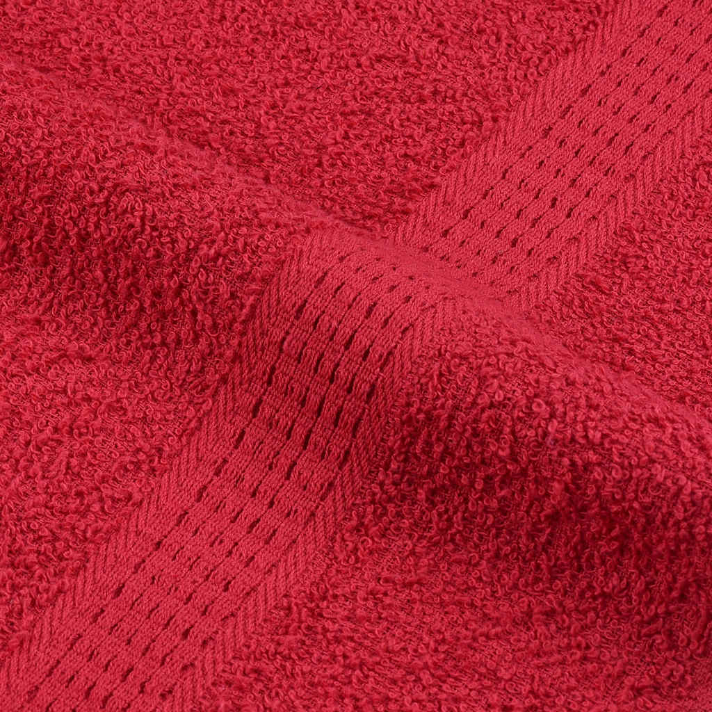 Gästetücher 2 Stk. Rot 30x50 cm 360 g/m² 100% Baumwolle