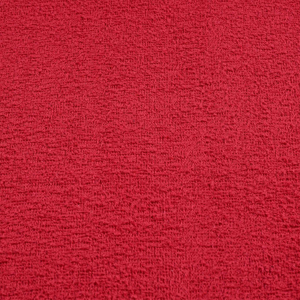 Handtücher 10 Stk. Rot 50x100 cm 360 g/m² 100% Baumwolle