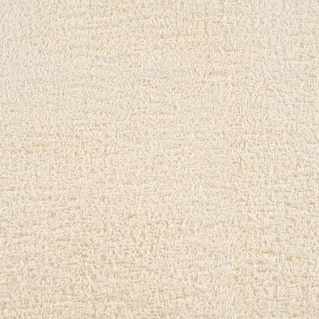 Seiftücher 2 Stk. Creme 30x30 cm 360 g/m² 100% Baumwolle