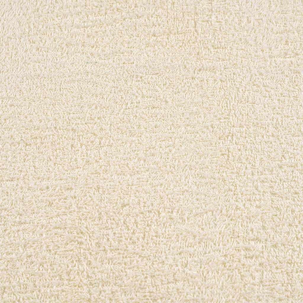 Gästetücher 10 Stk. Creme 30x50 cm 360 g/m² 100% Baumwolle