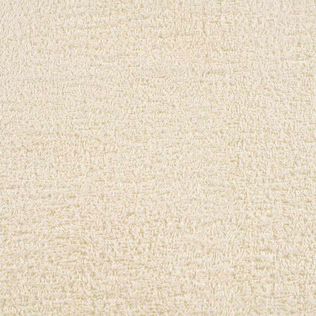 Handtücher 2 Stk. Creme 50x100 cm 360 g/m² 100% Baumwolle