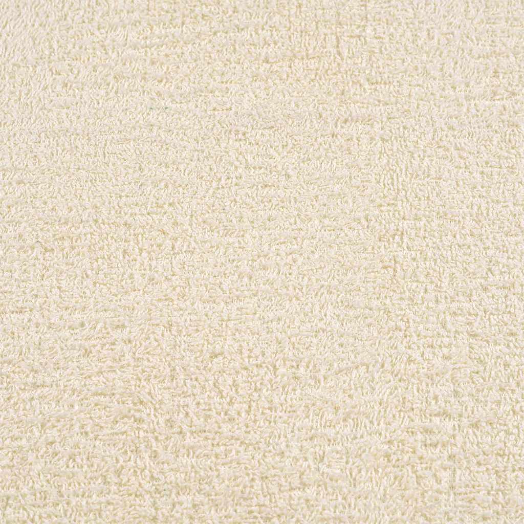 Handtücher 10 Stk. Creme 50x100 cm 360 g/m² 100% Baumwolle