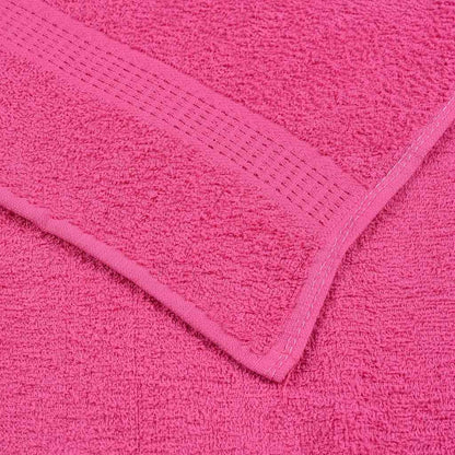 Seiftücher 10 Stk. Rosa 30x30 cm 360 g/m² 100% Baumwolle