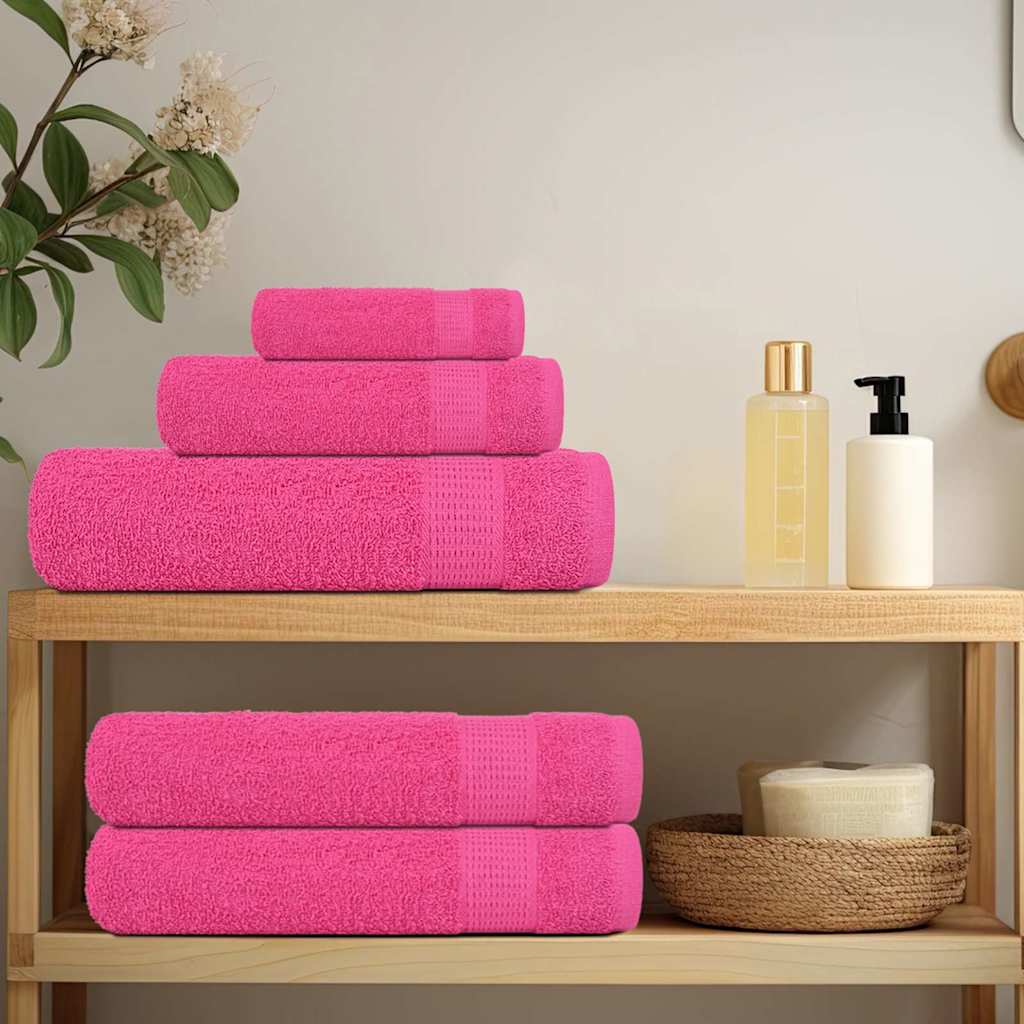 Gästetücher 2 Stk. Rosa 30x50 cm 360 g/m² 100% Baumwolle