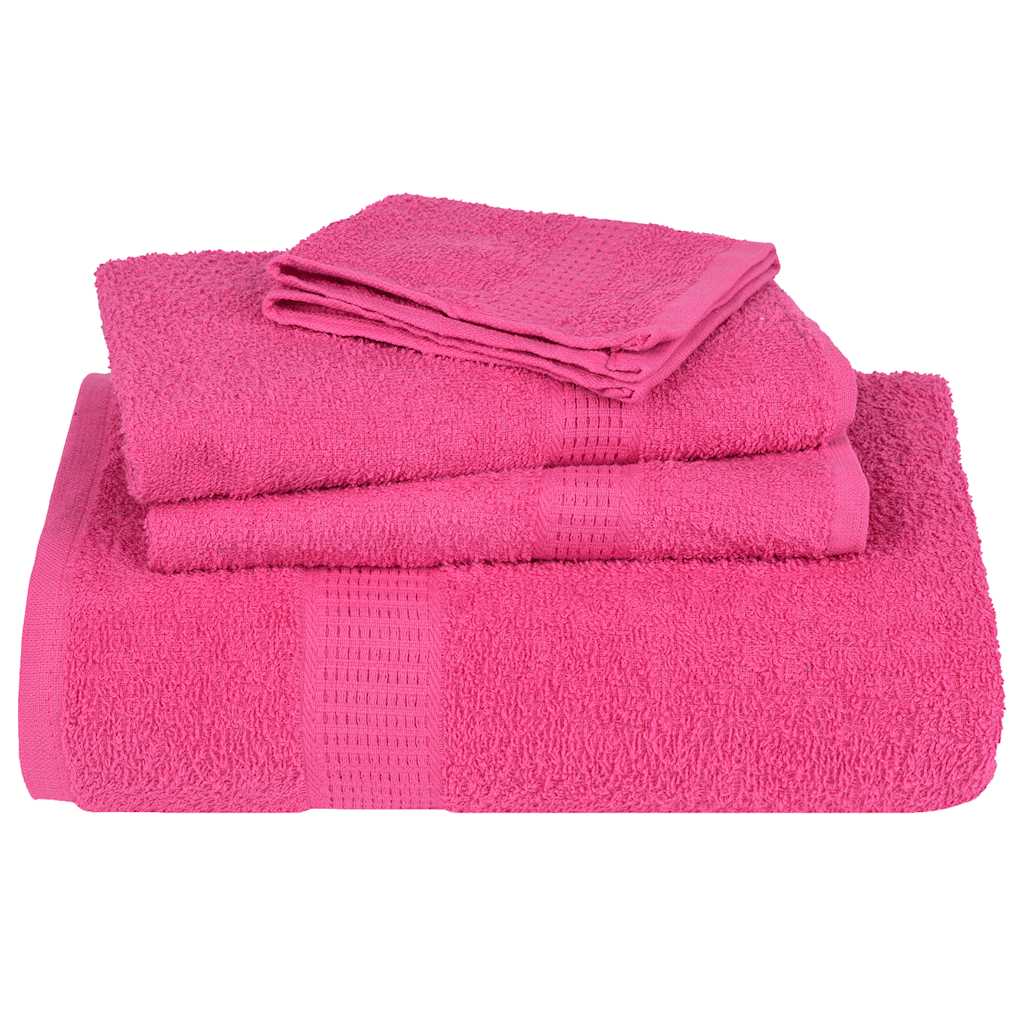 Gästetücher 4 Stk. Rosa 30x50 cm 360 g/m² 100% Baumwolle