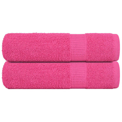 Handtücher 2 Stk. Rosa 50x100 cm 360 g/m² 100% Baumwolle