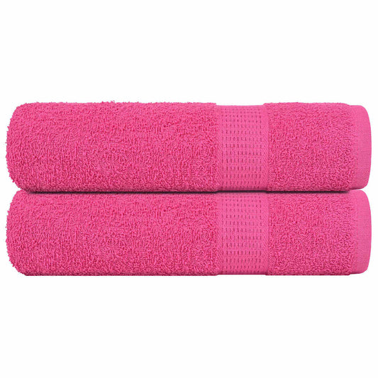 Duschtücher 2 Stk. Rosa 70x140 cm 360 g/m² 100% Baumwolle