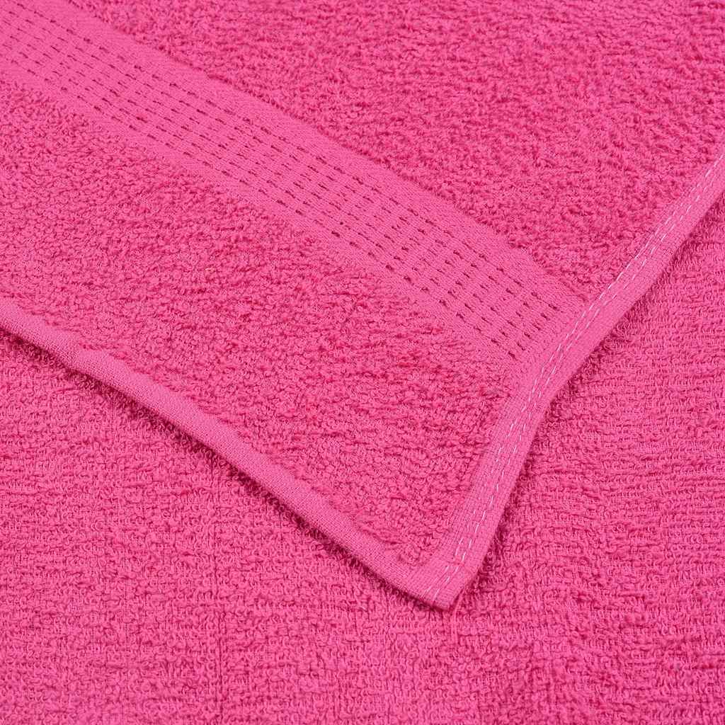 Badetücher 10 Stk. Rosa 100x150 cm 360 g/m² 100% Baumwolle