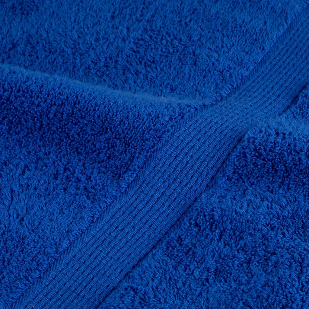 Premium-Gästetücher SOLUND 2 Stk. Blau 30x50 cm 600 g/m²