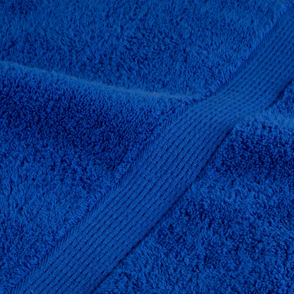 Premium-Duschtücher SOLUND 10 Stk. Blau 70x140 cm 600 g/m²